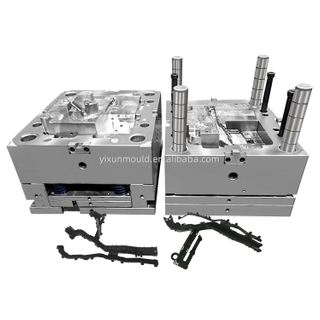 1+1 Wtryska wnęki plastikowa do tworzyw sztucznych części ochronnych PA6 ABS PP Materiał