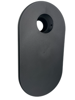 Precyzyjnie formowana wtryskowo czarna plastikowa pokrywa urządzenia medycznego formowana wtryskowo