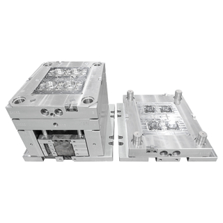 Plastikowa forma wtrysku PVC ABC Maszyna CNC Niestandardowe części tworzyw sztucznych gorący biegacz zimny biegacz