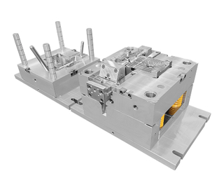  Forma wtryskowa Mold Maker do TPU PA6 PE PC Materiał 1 + 1 wnęka