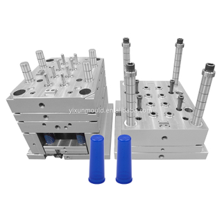 Zamknięcie nici filtra z tworzywa sztucznego 1+8 Wtryska wtrysku plastikowa forma HDPE Materiał HDPE