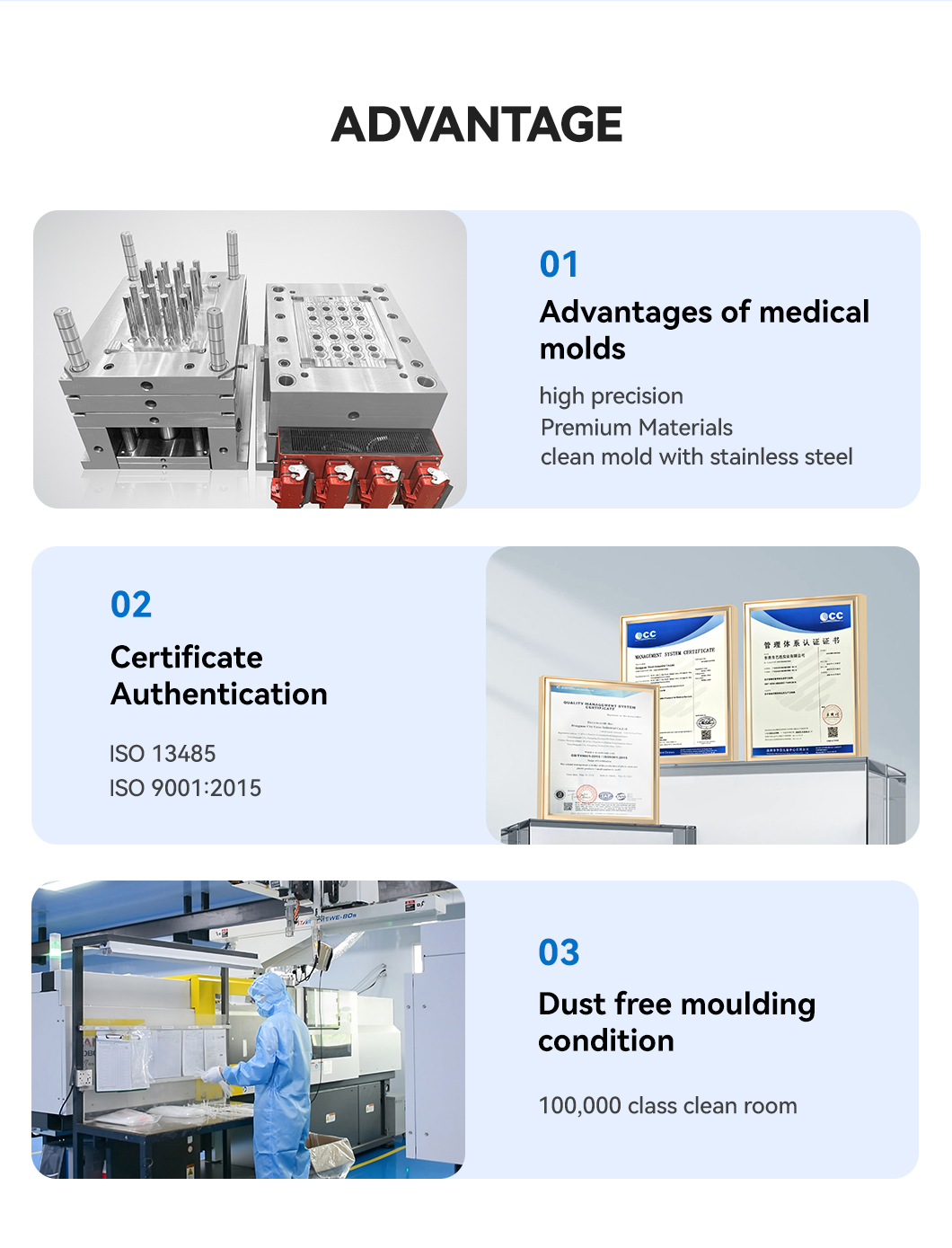 Plastikowa pleśń medyczna