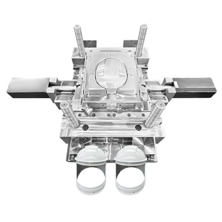 1+1 Forma wtrysku Formy Hot Runner Maker do kasku PA6 PE Materiał komputerowy