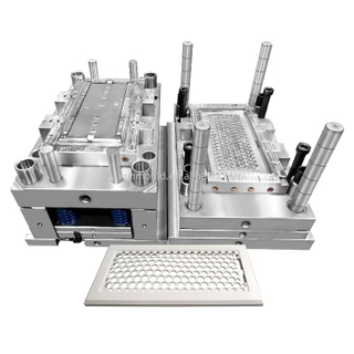 Certyfikat ISO9001 Wtrysk wtrysku plastikowy formy do przemysłowych otworów wentylacyjnych PA6 ABS PP Materiał