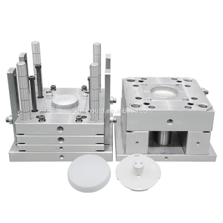 Plastikowe formowanie zimnego biegacza gorącego biegacza baza bazowa diffser PC ABS 1+1 wnęki