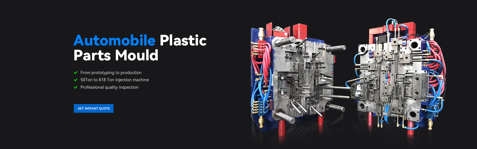 Plastikowe części samochodowe 
