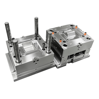 1*1 Overmold Cavity PC i TPU Shore A 65 Large Sprue 1.2344 HRC48-50 Forma Stalowa tekstura VDI30 Przemysłowe elementy z tworzyw sztucznych Forma wtryskowa
